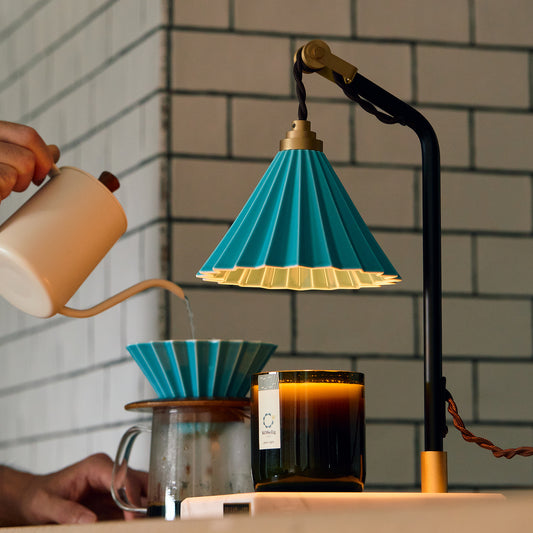 ドリッパーがシェードになるキャンドルウォーマー / ORIGAMI LAMP