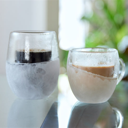 《凍るグラス》氷いらずで冷たさをキープする「アイスクイックグラス」|Espresso Tokyo×豆善
