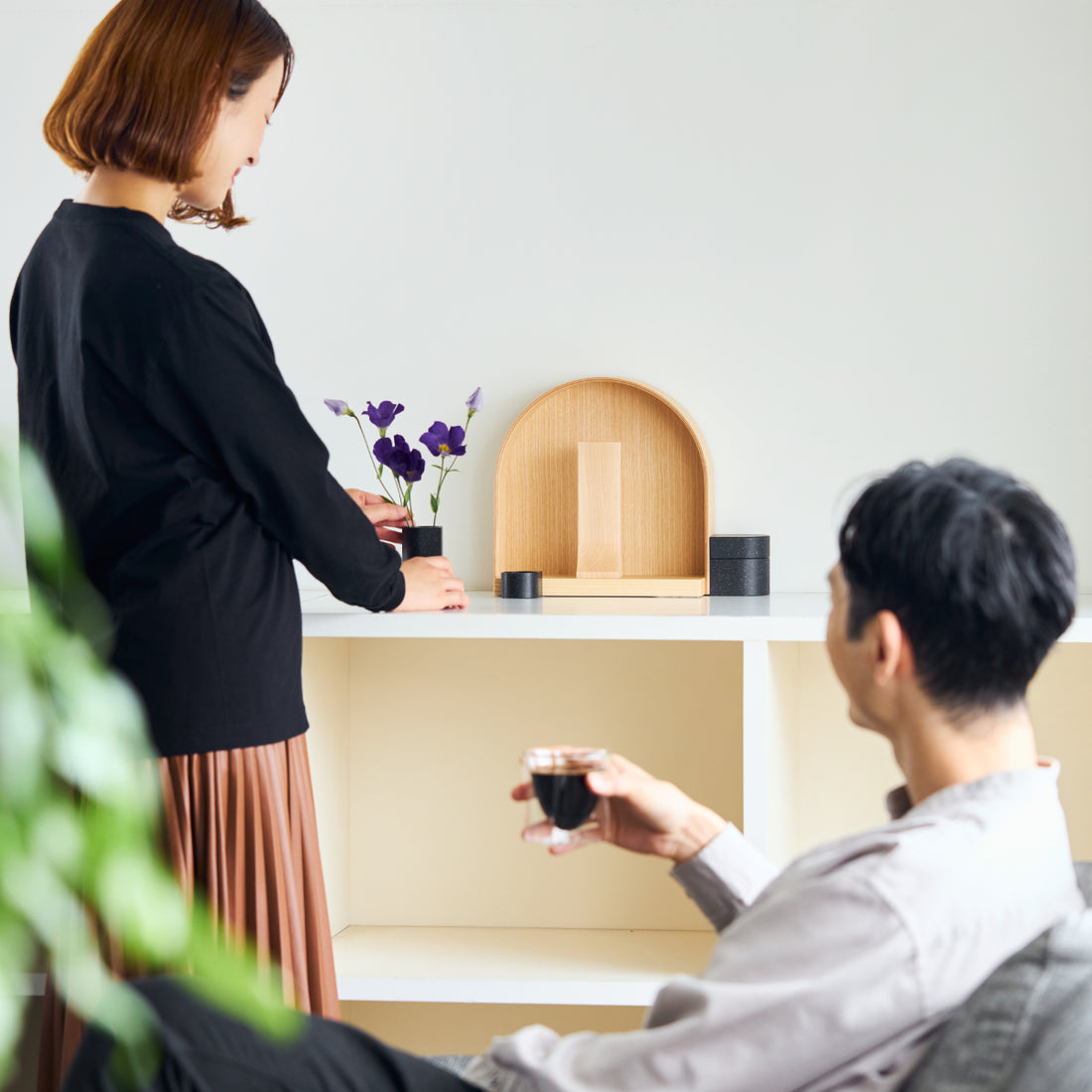 リビングに置く仏壇は、おしゃれでコンパクトなものを