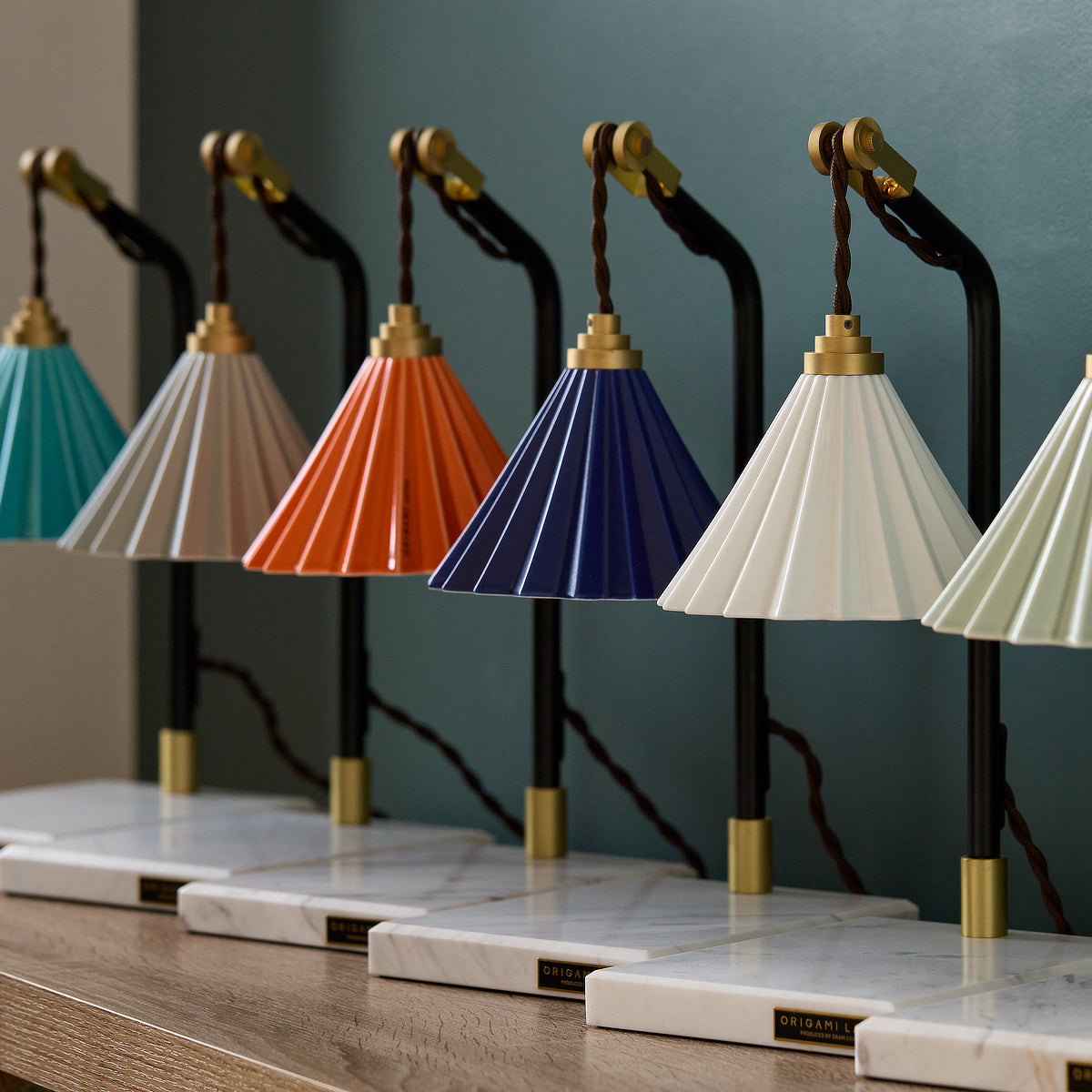 ドリッパーがシェードになるキャンドルウォーマー / ORIGAMI LAMP