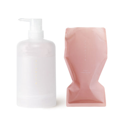 uruotte ナチュラルシャンプーノーブルフラワーエコパック（500ml）