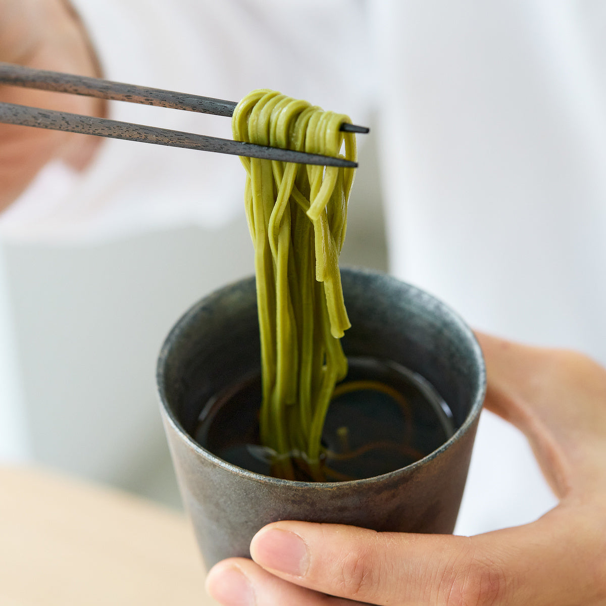 お茶の味と香りがおいしいそば｜茶師・米田末広監修 茶そば詰め合わせ