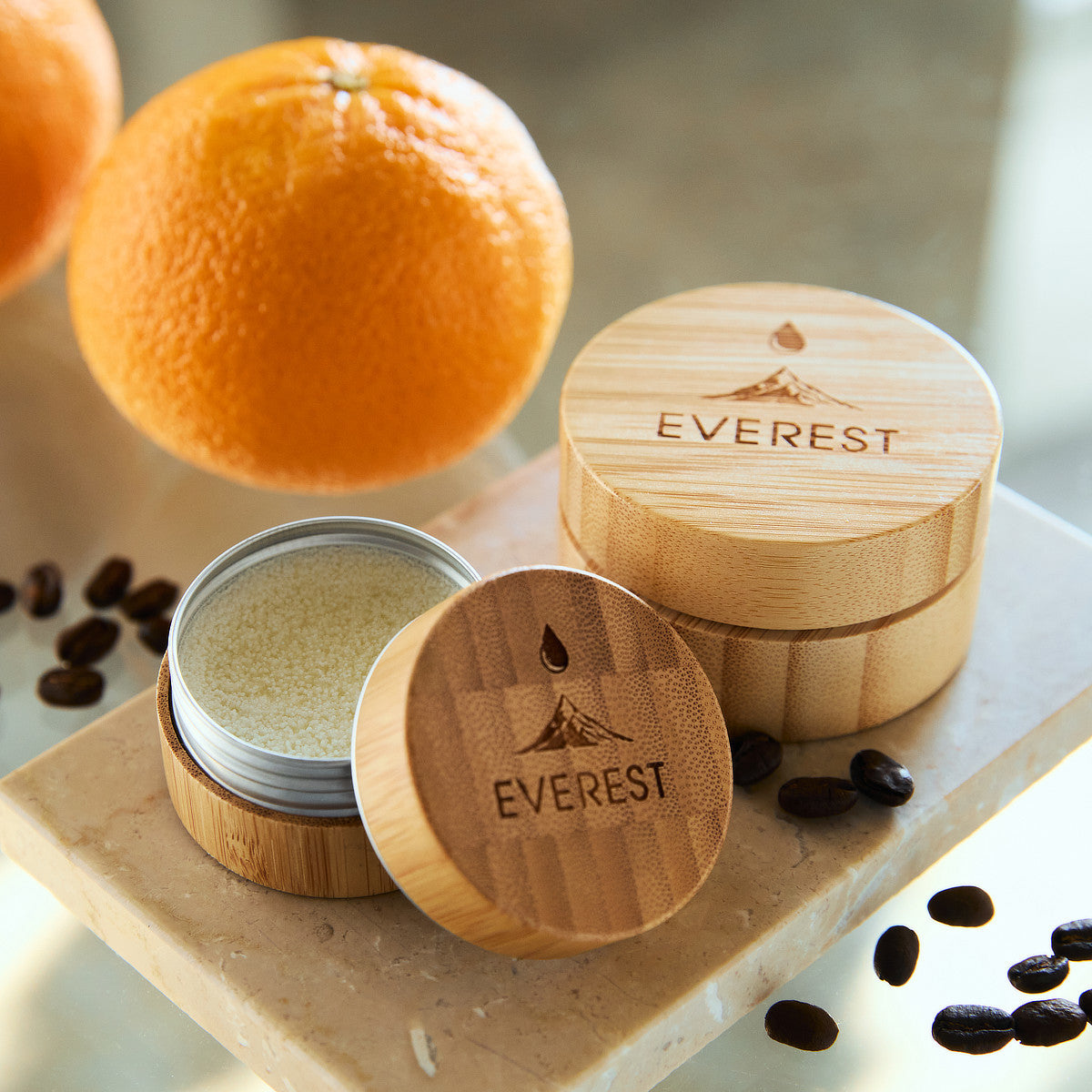 コーヒーグラウンズで作った保湿バーム｜EVEREST