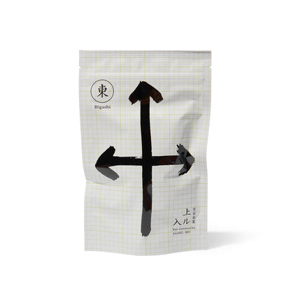 チャック袋15P｜京玄米茶 上ル入ル