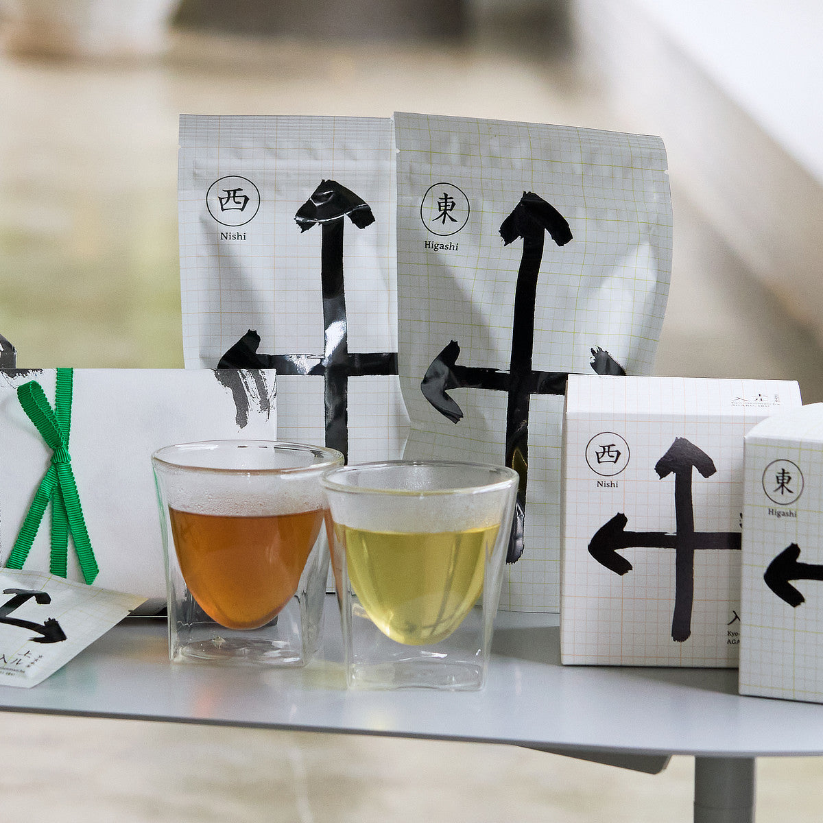 チャック袋15P｜京玄米茶 上ル入ル