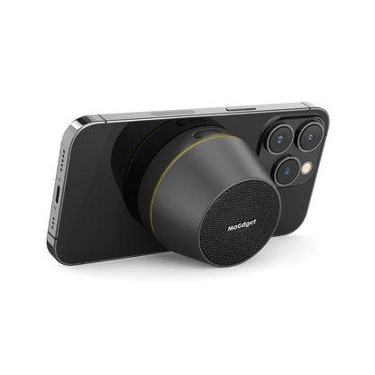 スマホスタンドになるMagSafe対応Bluetoothスピーカー｜MaGdget（マジェット）スピーカー