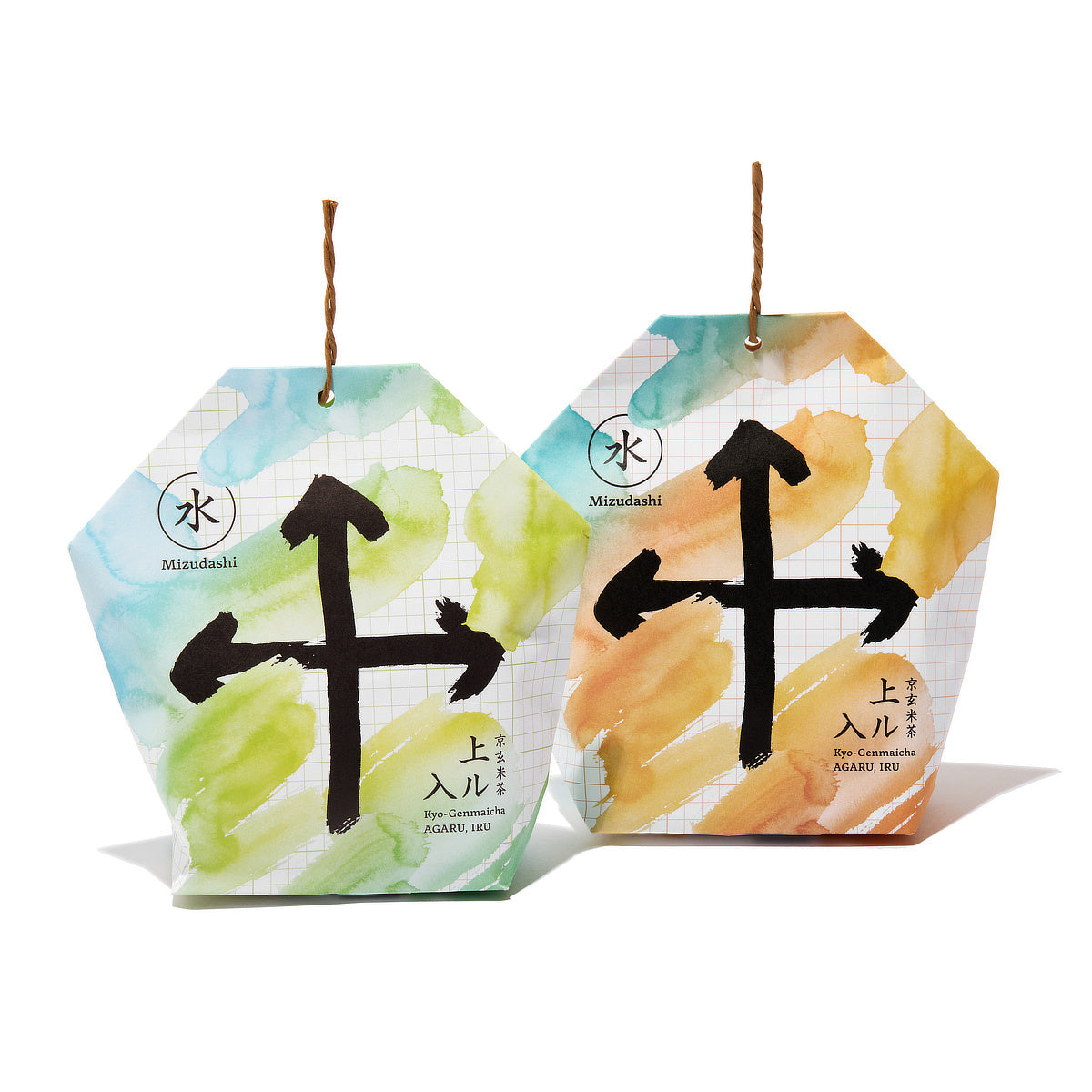 水出し茶12P｜京玄米茶 上ル入ル