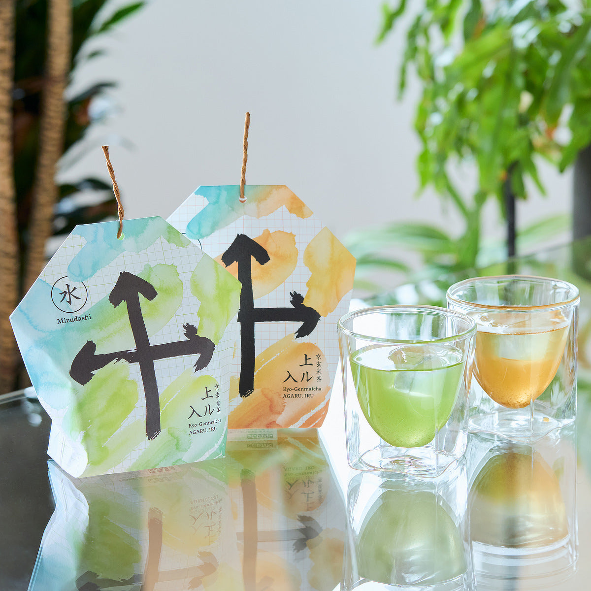 水出し茶12P｜京玄米茶 上ル入ル