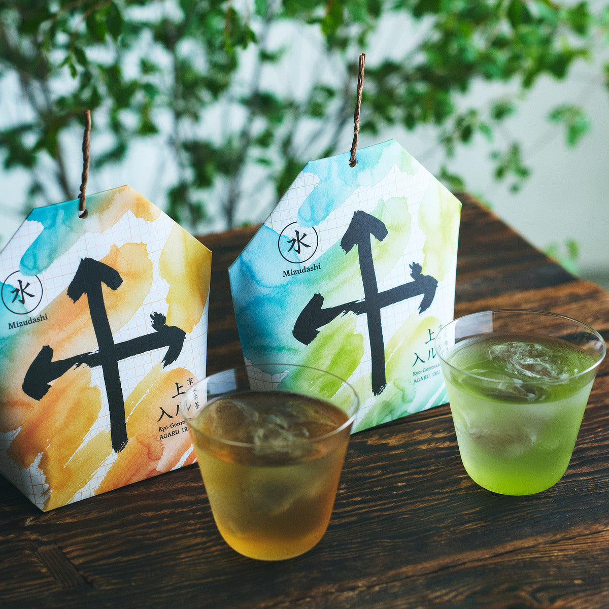 水出し茶12P｜京玄米茶 上ル入ル