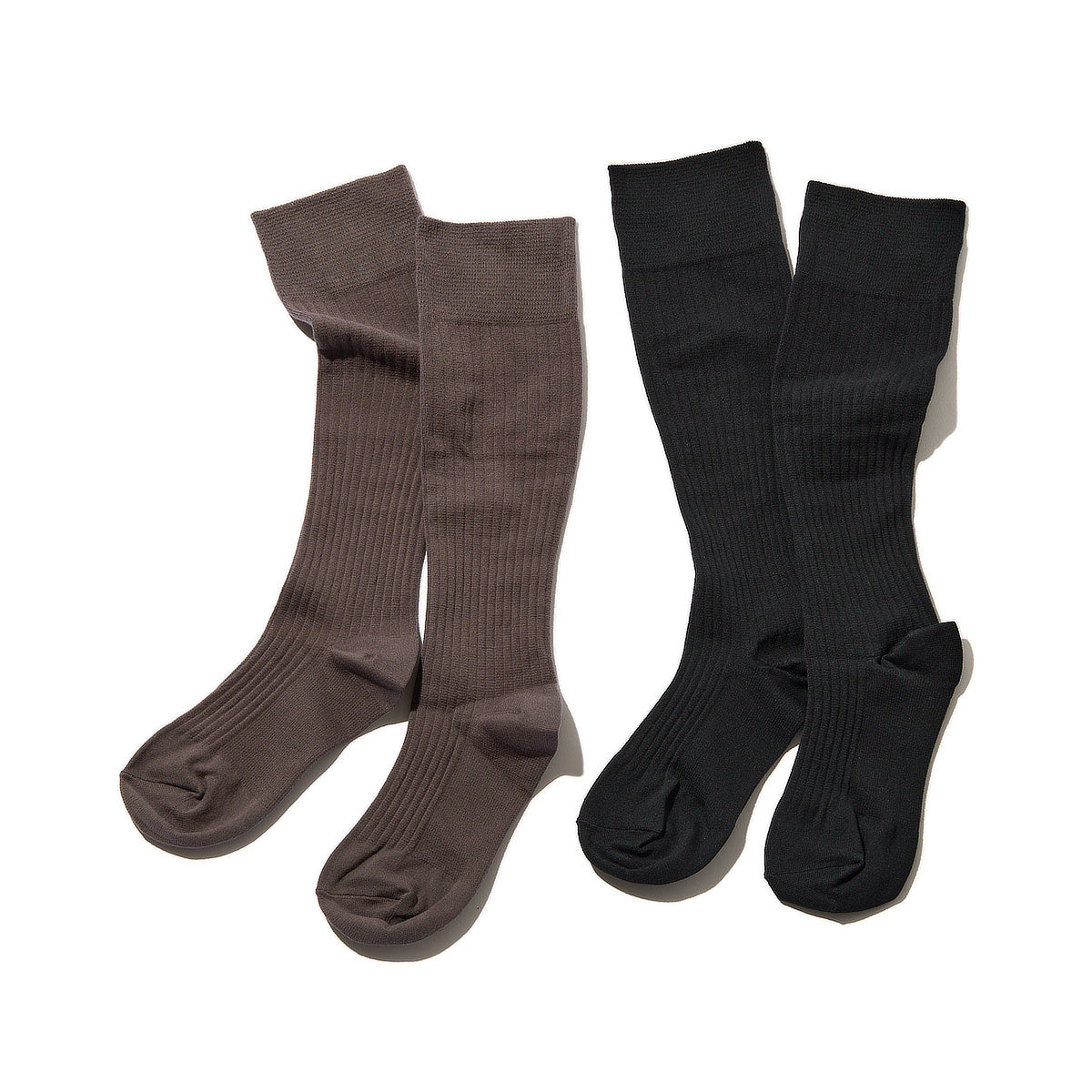 むくみ軽減のコットンリブ着圧ソックス / MAEÉ | サイズ・カラー指定