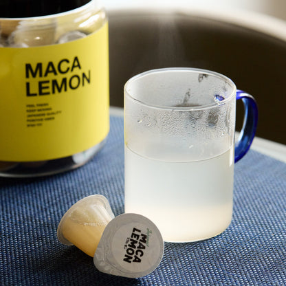 国産マカを配合した濃縮シロップポーション｜マカレモン