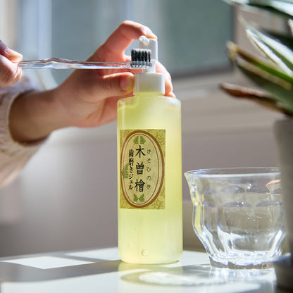 木曽檜由来97.1%天然成分の歯磨きジェル  / 木曽檜歯磨きジェル