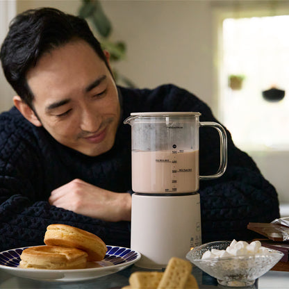 水でつくるホットチョコとミルクフォームを1台で / Hot Choco & Milk Foamer