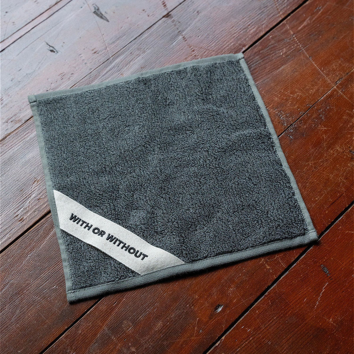 シルク20% ハンド／Gray｜WITH OR WITHOUT