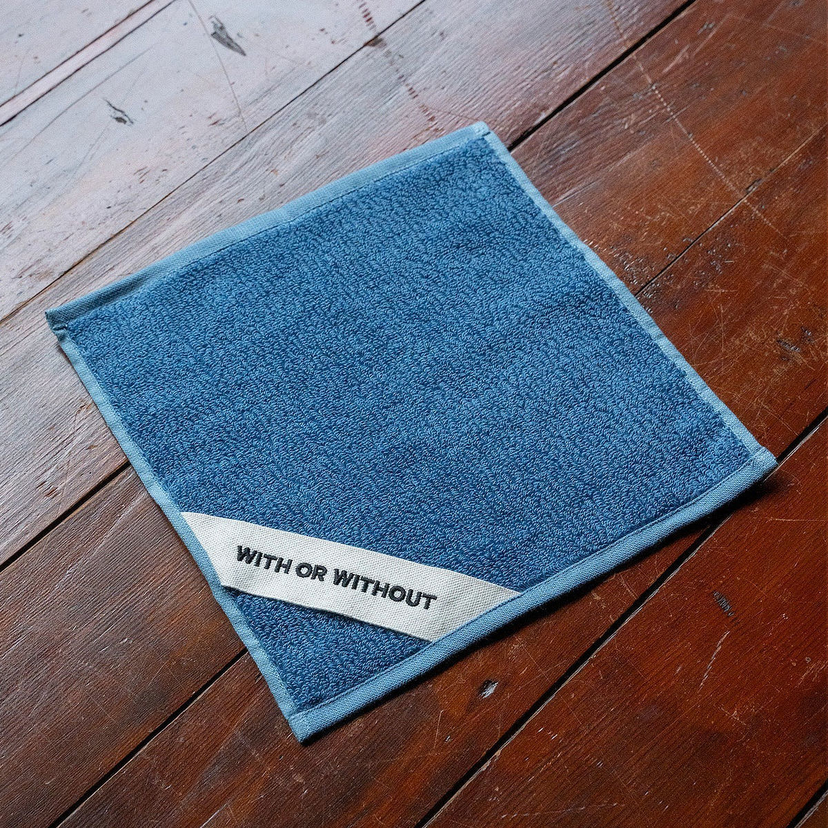 シルク20% ハンド／New Blue｜WITH OR WITHOUT