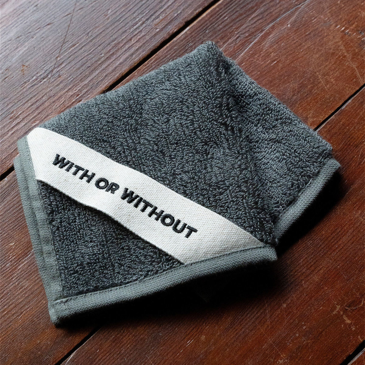 シルク20% ハンド／Gray｜WITH OR WITHOUT