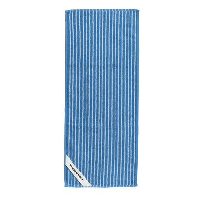 シルク20% フェイス／Blue stripe｜WITH OR WITHOUT