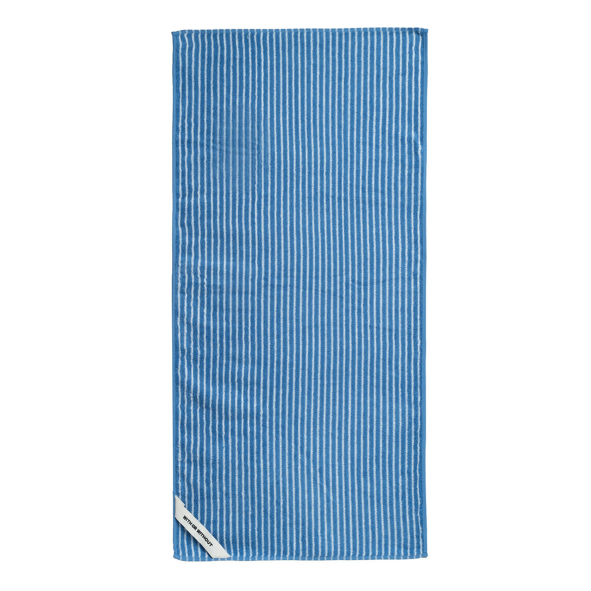シルク10% バス5500／Blue stripe｜WITH OR WITHOUT