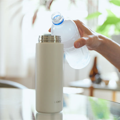 内側セラミックコーティングのワンプッシュボトル / WOKY 600ml