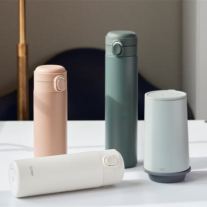 内側セラミックコーティングのワンプッシュボトル / WOKY 600ml