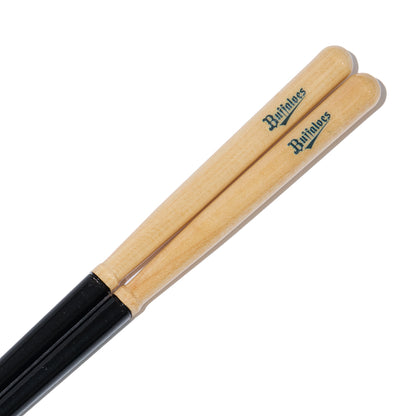 折れたバットを再利用したプロ野球12球団公認の箸 / 兵左衛門 かっとばし!! 23.5cm｜チーム指定